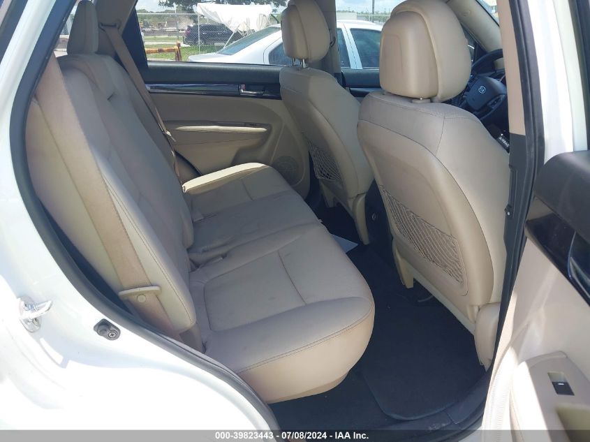 2013 Kia Sorento Lx V6 VIN: 5XYKT4A26DG322763 Lot: 39823443