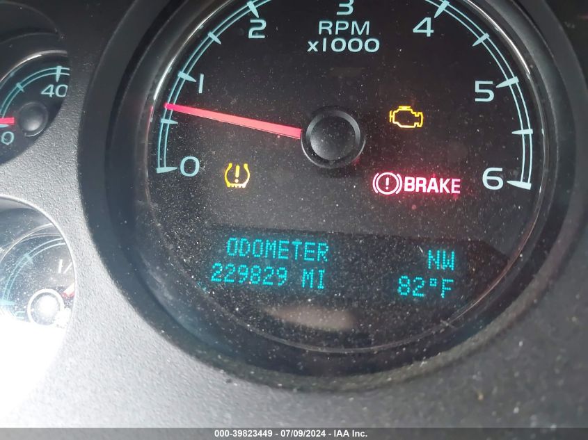 2011 Chevrolet Tahoe Lt VIN: 1GNSCBE00BR159305 Lot: 39823449