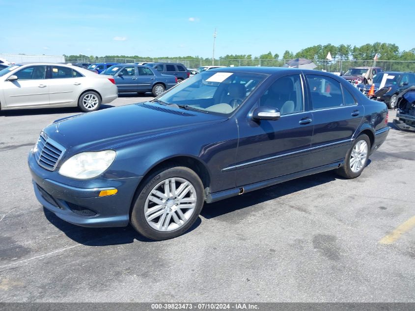 WDBNG70J53A371297 | 2003 MERCEDES-BENZ S 430