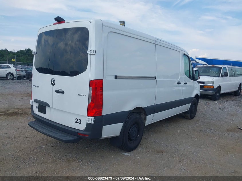 2023 Mercedes-Benz Sprinter 2500 Standard Roof 4-Cyl Diesel VIN: W1Y4KBHY8PT154123 Lot: 39823479