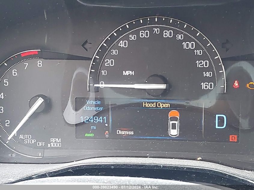 2018 Cadillac Xt5 Luxury VIN: 1GYKNDRS1JZ234015 Lot: 39823490