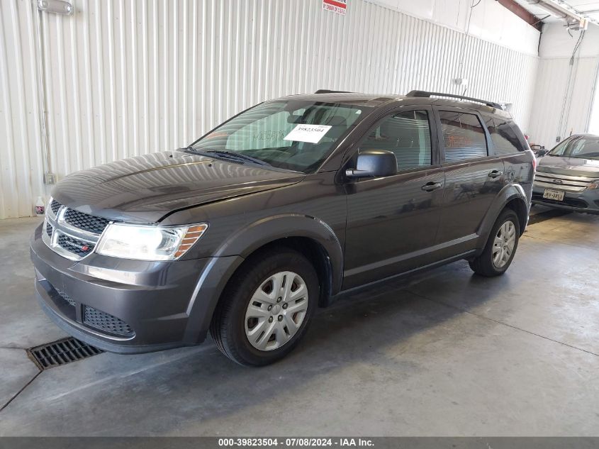 VIN 3C4PDCAB3HT709458 2017 DODGE JOURNEY SE