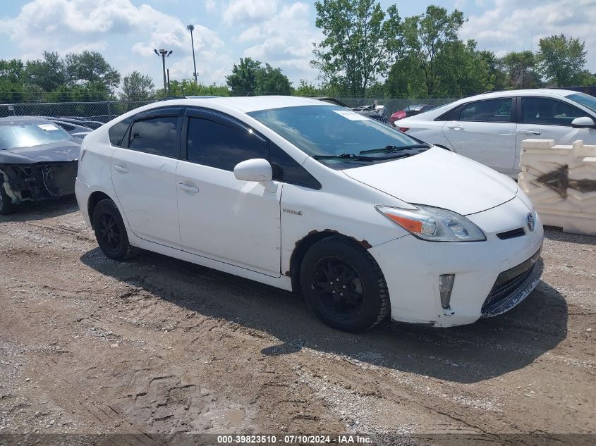 JTDKN3DU3E1745223 2014 Toyota Prius Two