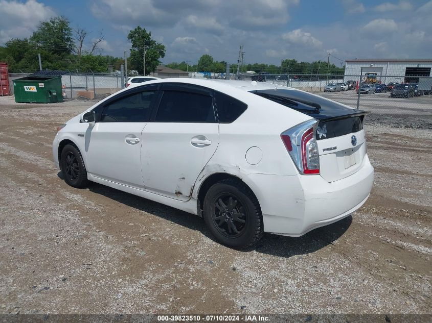 JTDKN3DU3E1745223 2014 Toyota Prius Two