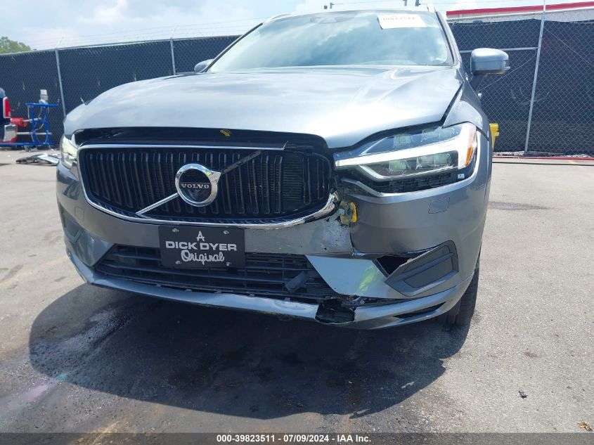 2020 Volvo Xc60 T5 Momentum VIN: YV4102RK4L1553685 Lot: 39823511