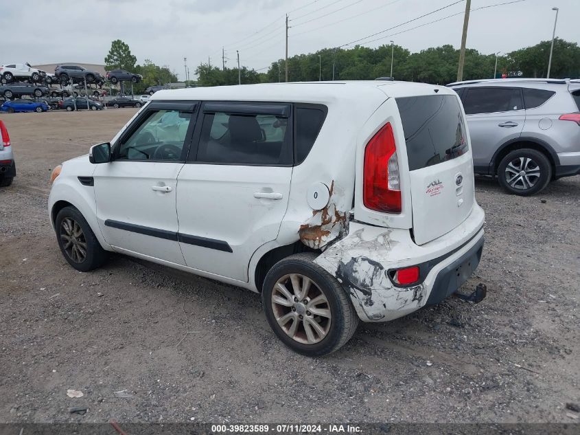 2012 Kia Soul + VIN: KNDJT2A64C7413108 Lot: 39823589