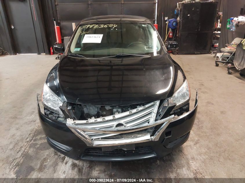 2013 Nissan Sentra Sv VIN: 3N1AB7AP6DL737671 Lot: 39823624