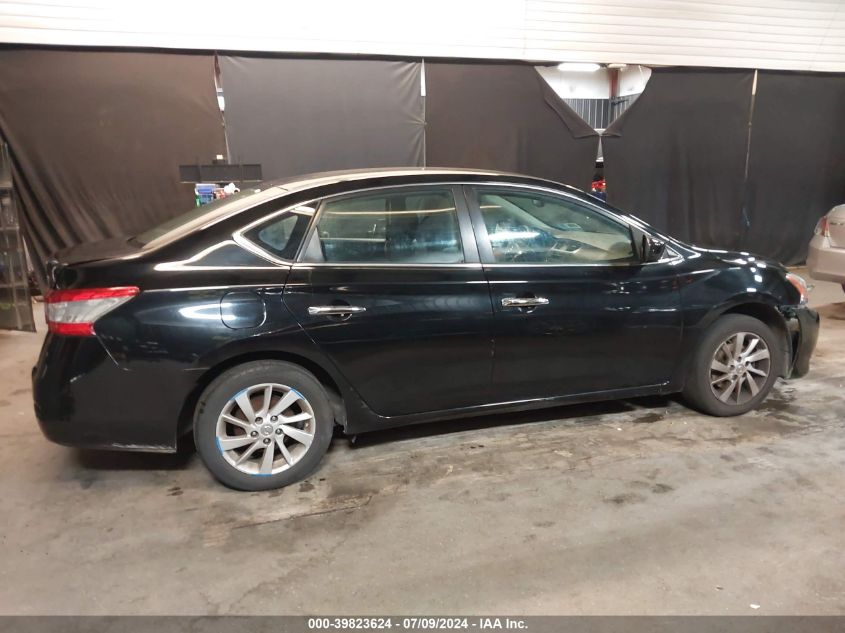 2013 Nissan Sentra Sv VIN: 3N1AB7AP6DL737671 Lot: 39823624