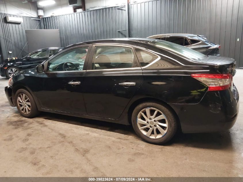 2013 Nissan Sentra Sv VIN: 3N1AB7AP6DL737671 Lot: 39823624