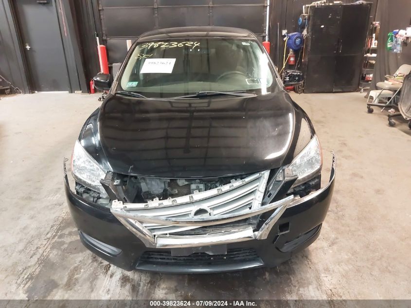 2013 Nissan Sentra Sv VIN: 3N1AB7AP6DL737671 Lot: 39823624