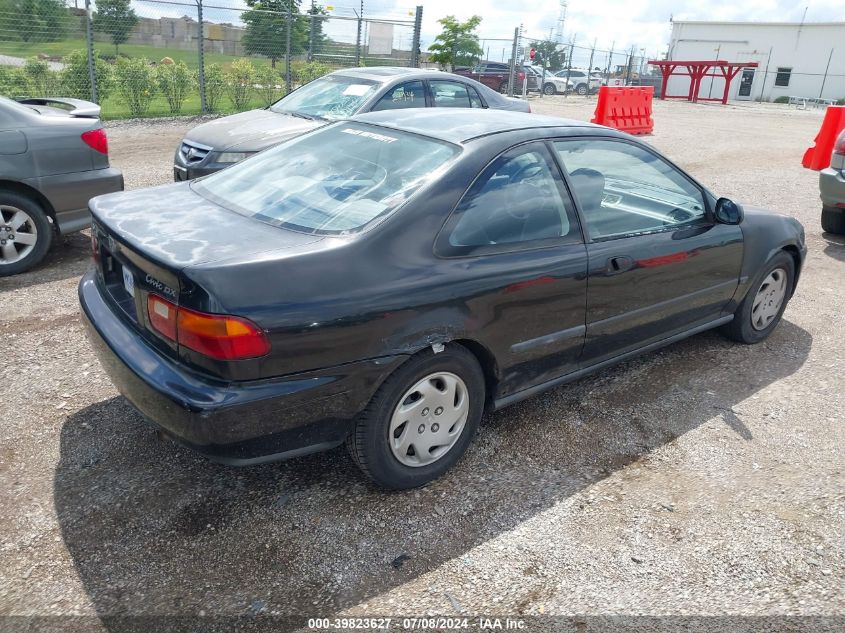 1994 Honda Civic Dx VIN: 2HGEJ2225RH555954 Lot: 39823627