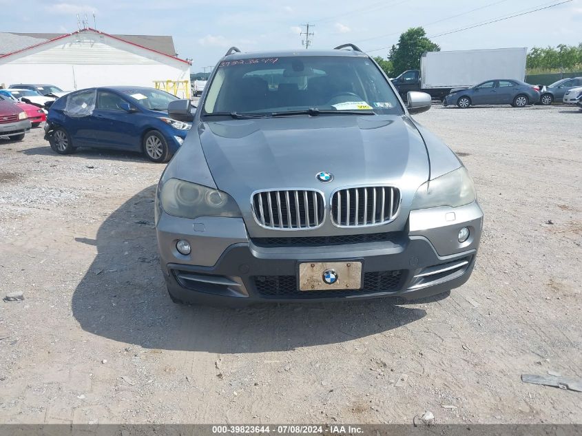 2008 BMW X5 4.8I VIN: 5UXFE83558L168050 Lot: 39823644