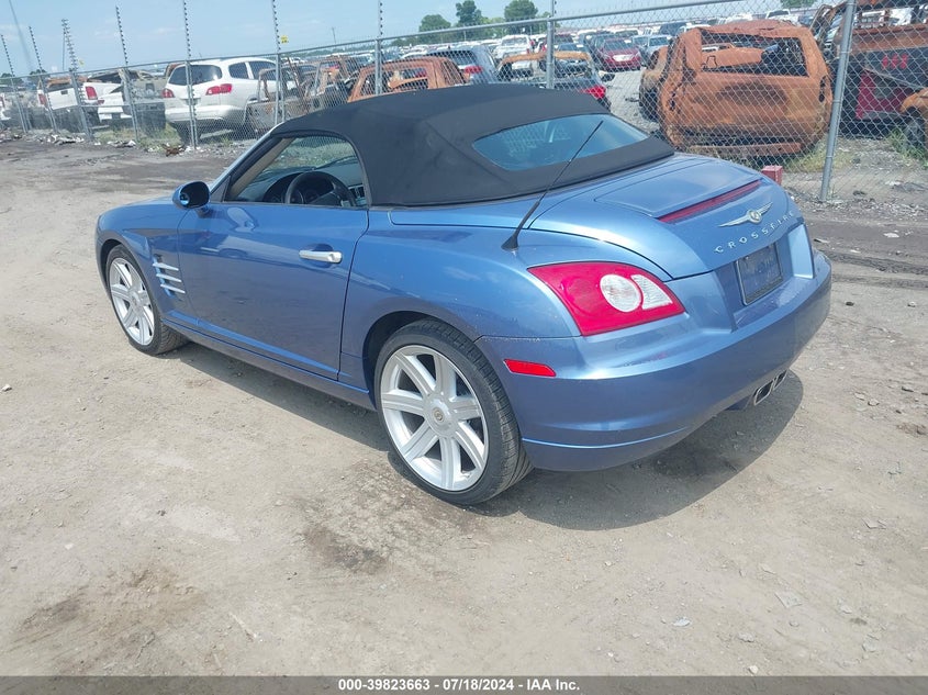2007 Chrysler Crossfire Limited VIN: 1C3LN65LX7X072088 Lot: 39823663