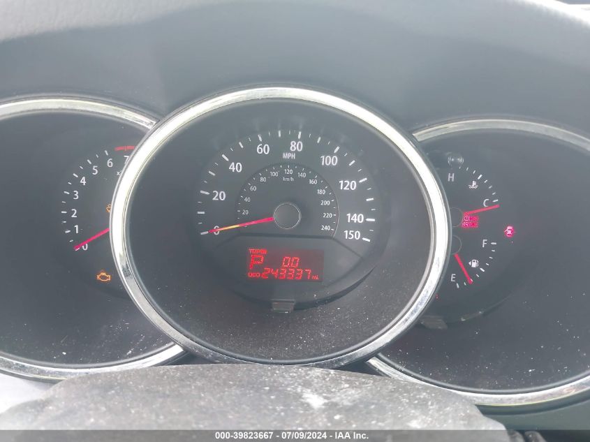 2012 Kia Sorento Lx VIN: 5XYKT3A65CG300877 Lot: 39823667