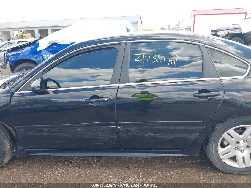 2012 Chevrolet Impala Lt VIN: 2G1WG5E36C1246333 Lot: 39823679