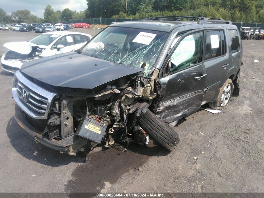 2012 Honda Pilot Exl VIN: 5FNYF4H58CB045377 Lot: 39823684