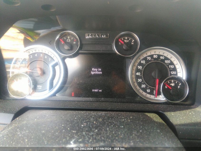 2017 Ram 1500 Laramie Quad Cab 4X4 6'4 Box VIN: 1C6RR7JT8HS515561 Lot: 39823686