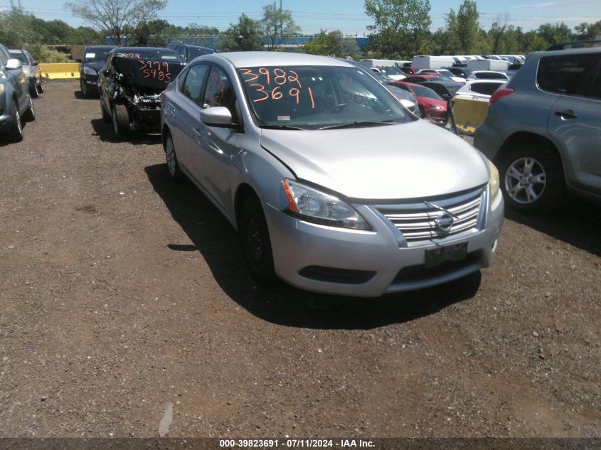 3N1AB7AP9EL685616 | 2014 NISSAN SENTRA