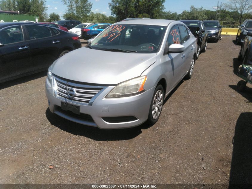 3N1AB7AP9EL685616 | 2014 NISSAN SENTRA