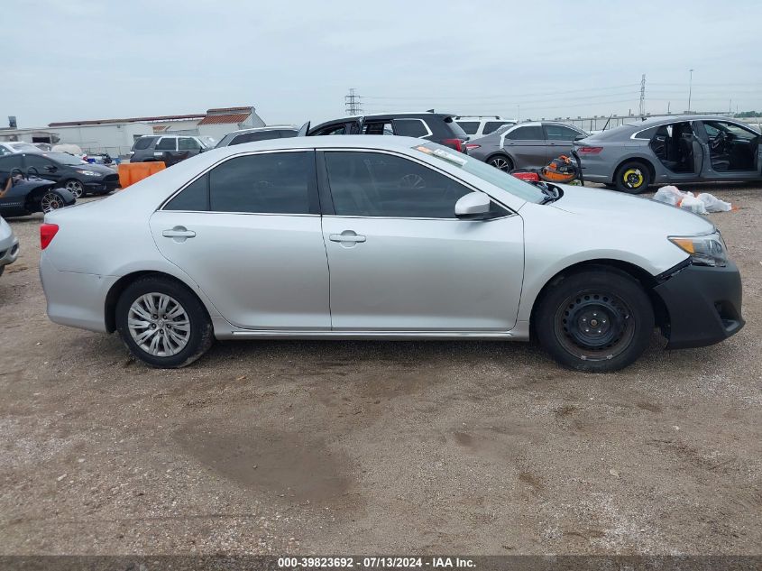 2012 Toyota Camry Le VIN: 4T1BF1FK6CU124711 Lot: 39823692