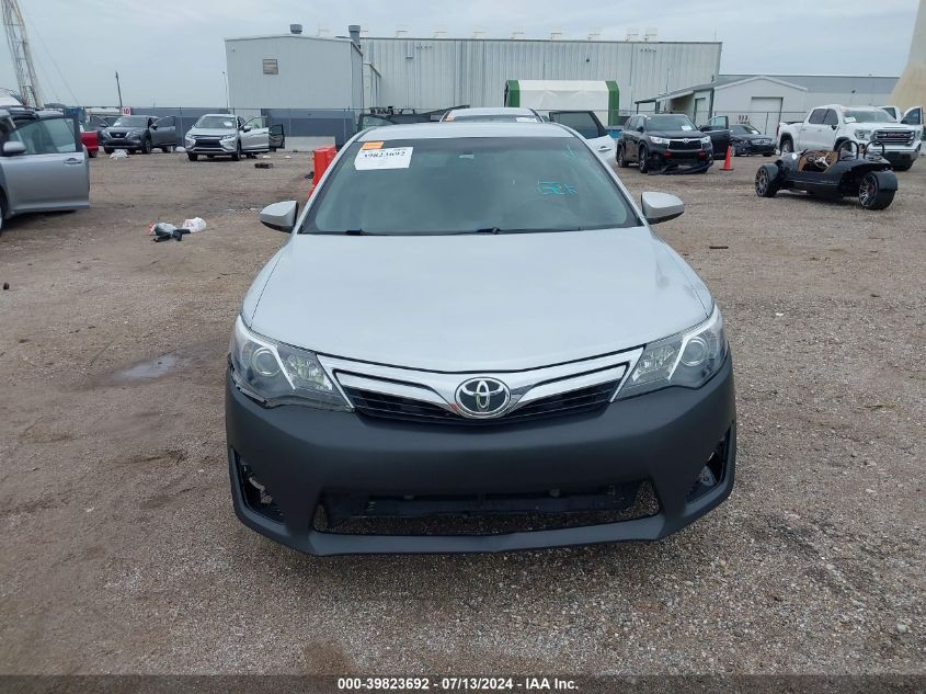 2012 Toyota Camry Le VIN: 4T1BF1FK6CU124711 Lot: 39823692