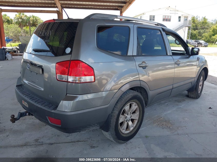 2009 Kia Borrego Lx VIN: KNDJJ741795025992 Lot: 39823698