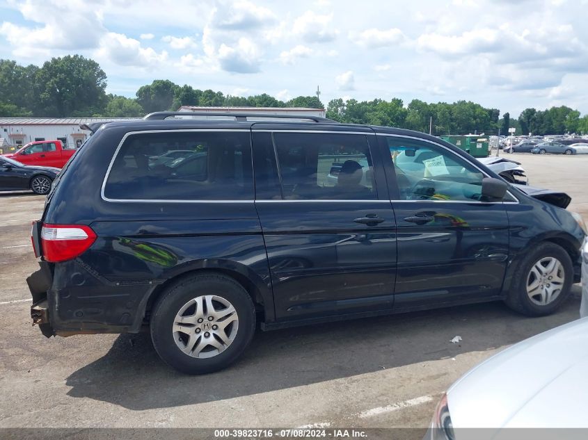 2007 Honda Odyssey Ex-L VIN: 5FNRL38627B128728 Lot: 39823716