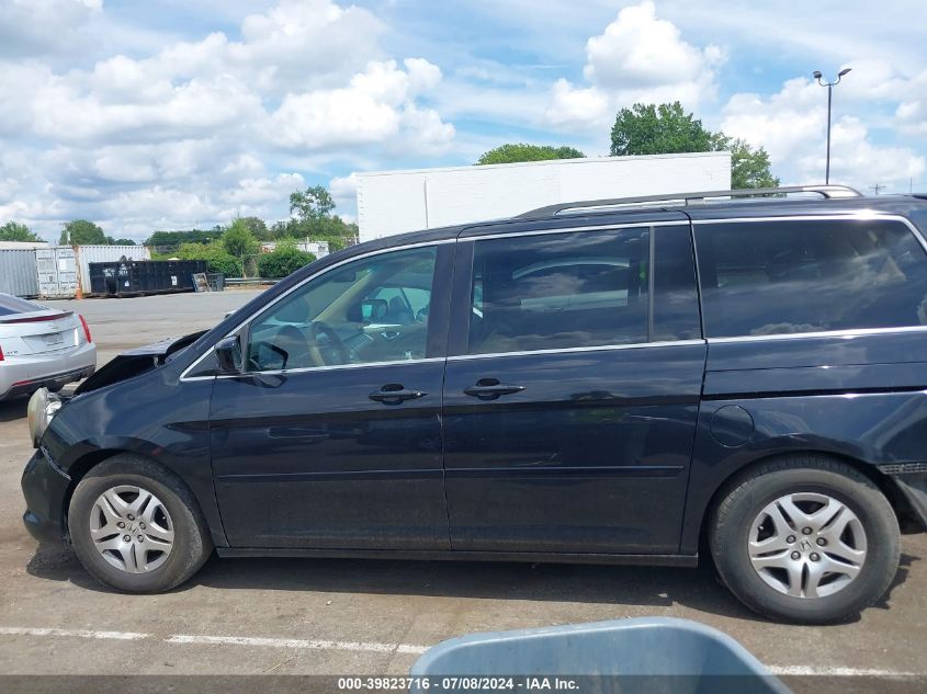 2007 Honda Odyssey Ex-L VIN: 5FNRL38627B128728 Lot: 39823716