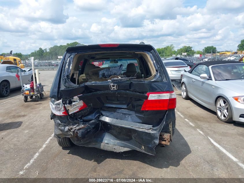 2007 Honda Odyssey Ex-L VIN: 5FNRL38627B128728 Lot: 39823716