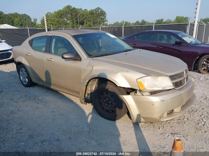 1B3CC4FB6AN199047 2010 Dodge Avenger Sxt