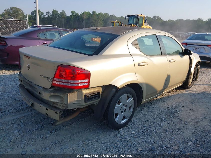 1B3CC4FB6AN199047 2010 Dodge Avenger Sxt