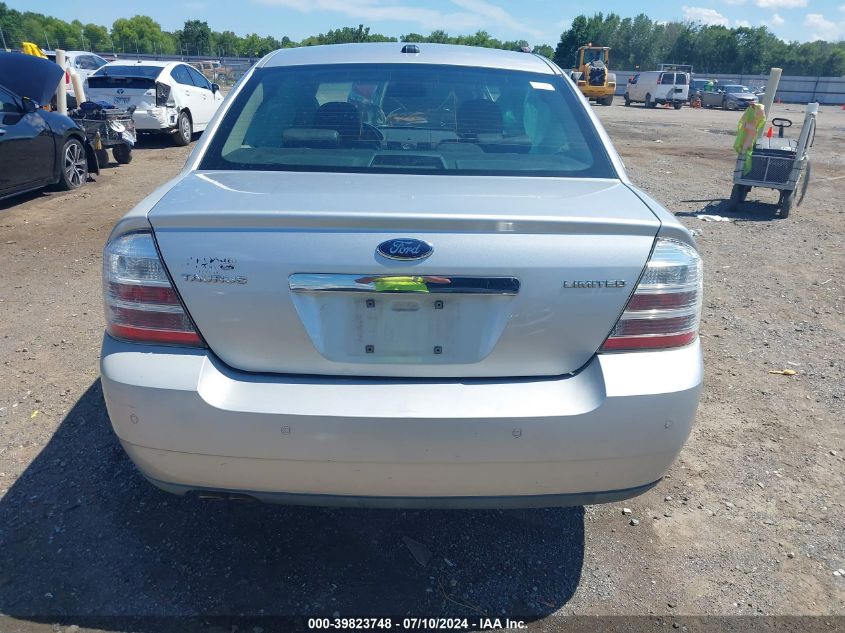 2009 Ford Taurus Limited VIN: 1FAHP25W89G123787 Lot: 39823748