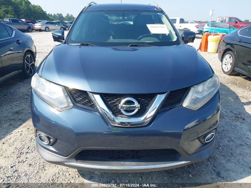 2016 Nissan Rogue Sl VIN: 5N1AT2MT8GC815658 Lot: 39823792