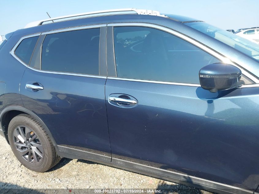 2016 Nissan Rogue Sl VIN: 5N1AT2MT8GC815658 Lot: 39823792