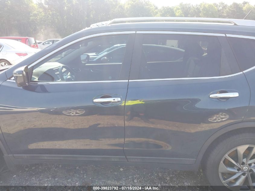 2016 Nissan Rogue Sl VIN: 5N1AT2MT8GC815658 Lot: 39823792