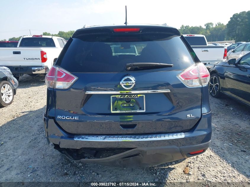 2016 Nissan Rogue Sl VIN: 5N1AT2MT8GC815658 Lot: 39823792