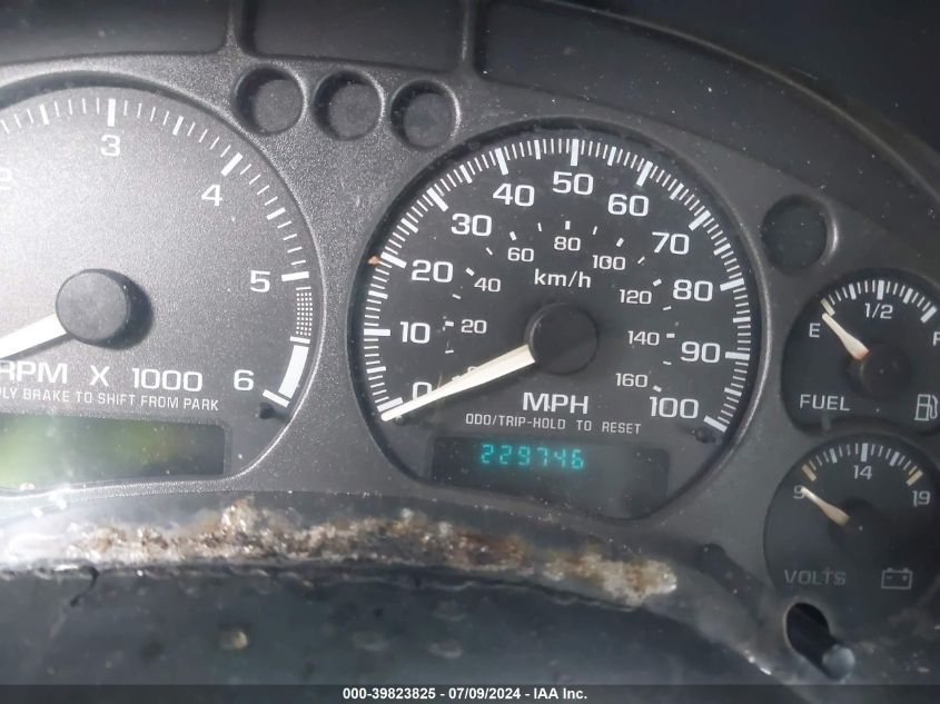 2003 Chevrolet Blazer Ls VIN: 1GNCS13X73K148877 Lot: 39823825