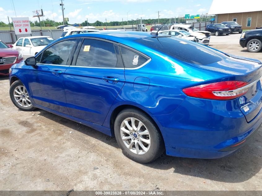 2017 Ford Fusion S VIN: 3FA6P0G70HR261476 Lot: 39823828