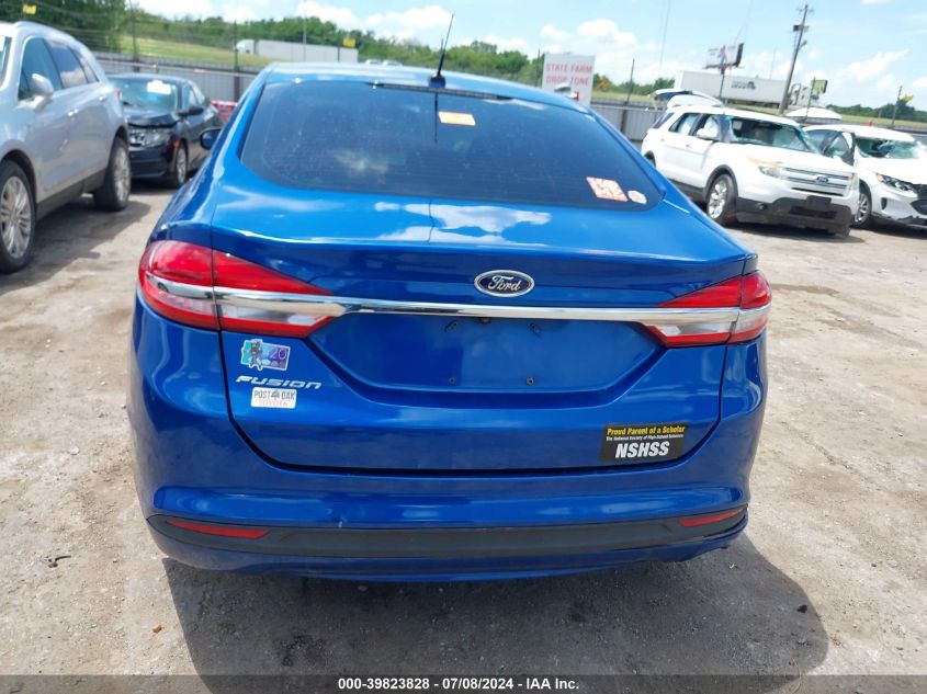 2017 Ford Fusion S VIN: 3FA6P0G70HR261476 Lot: 39823828