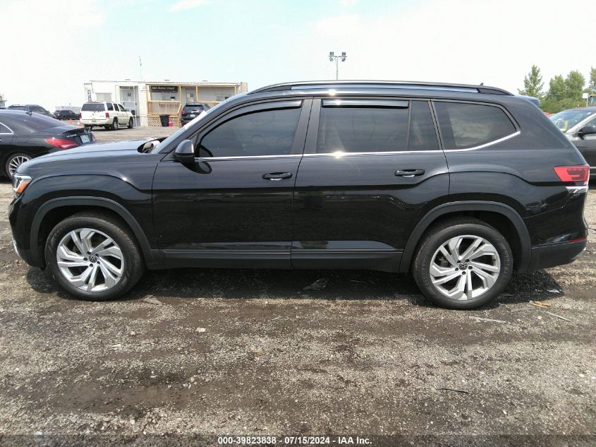 2021 Volkswagen Atlas 2.0T Se W/Technology VIN: 1V2HP2CA3MC512417 Lot: 39823838