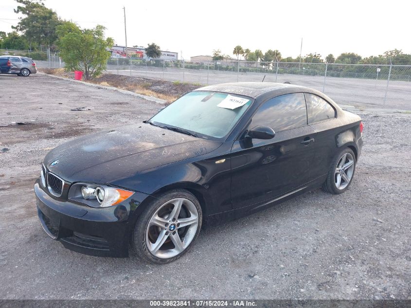 2008 BMW 135I I VIN: WBAUC73598VF25579 Lot: 39823841