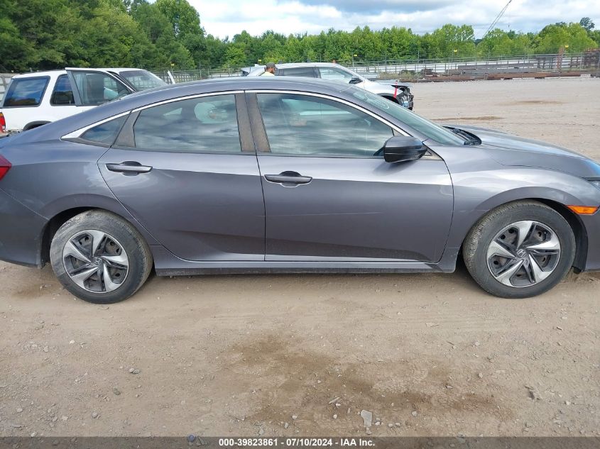 2019 Honda Civic Lx VIN: 19XFC2F66KE031417 Lot: 39823861