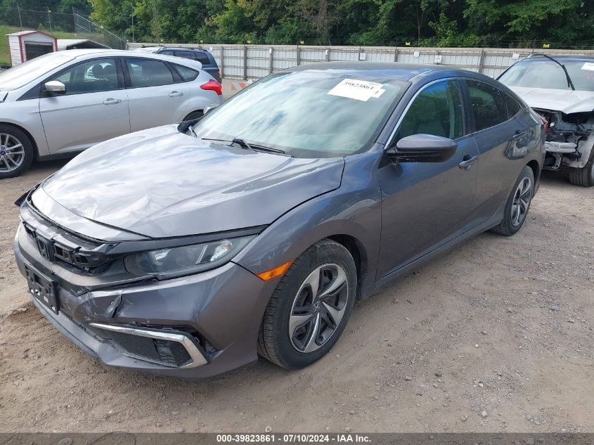 2019 Honda Civic Lx VIN: 19XFC2F66KE031417 Lot: 39823861