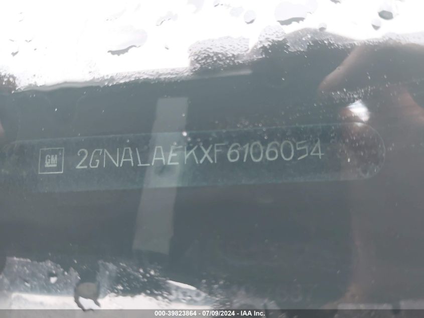 2015 Chevrolet Equinox Ls VIN: 2GNALAEKXF6106054 Lot: 39823864