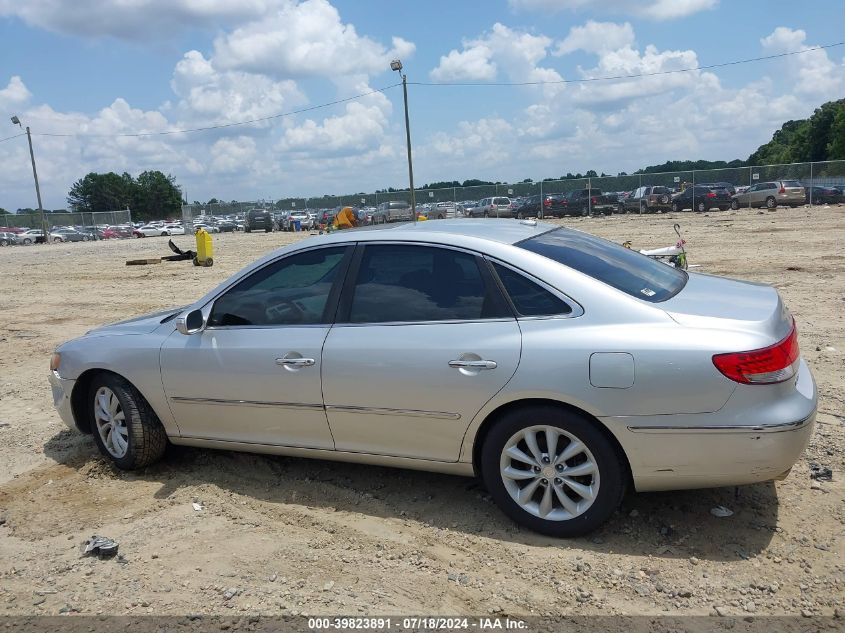 2007 Hyundai Azera Limited/Se VIN: KMHFC46F57A225163 Lot: 39823891