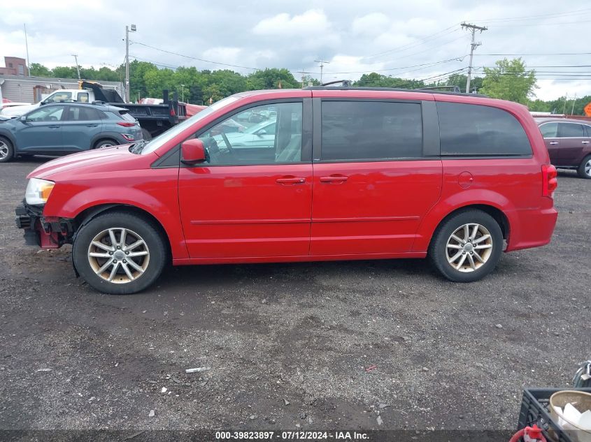 2013 Dodge Grand Caravan Sxt VIN: 2C4RDGCG3DR618812 Lot: 39823897