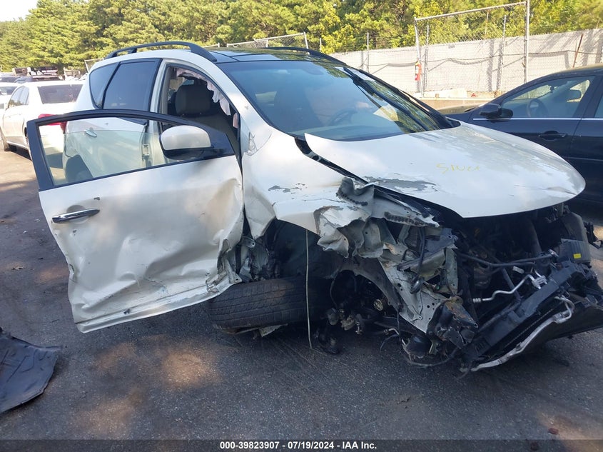 2014 Nissan Murano S/Sl/Sv/Le VIN: JN8AZ1MW8EW519918 Lot: 39823907