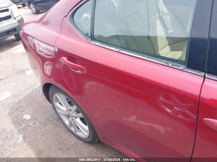 2006 Lexus Is 250 VIN: JTHBK262465000388 Lot: 39823917