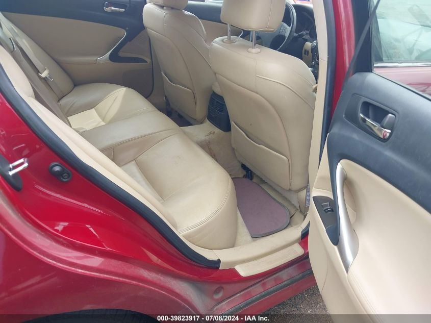 2006 Lexus Is 250 VIN: JTHBK262465000388 Lot: 39823917