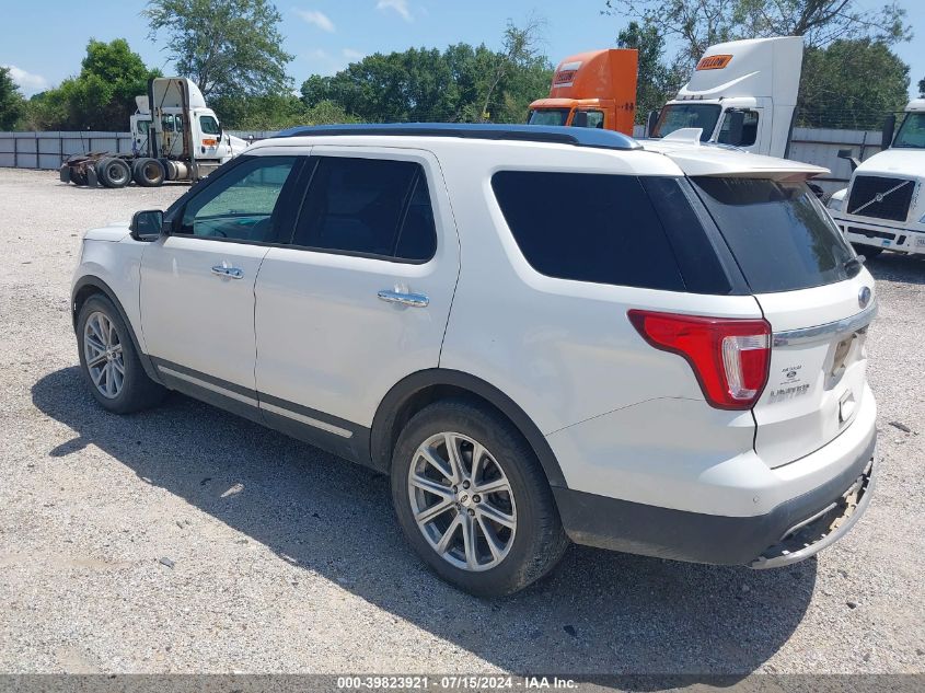 2016 Ford Explorer Limited VIN: 1FM5K7F87GGA98687 Lot: 39823921